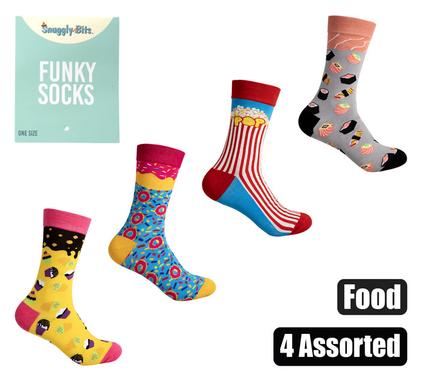SOCKS UNISEX FOOD DESIGNS