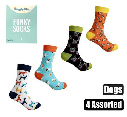 SOCKS UNISEX DOG DESIGNS