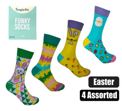 SOCKS UNISEX EASTER ASSTD