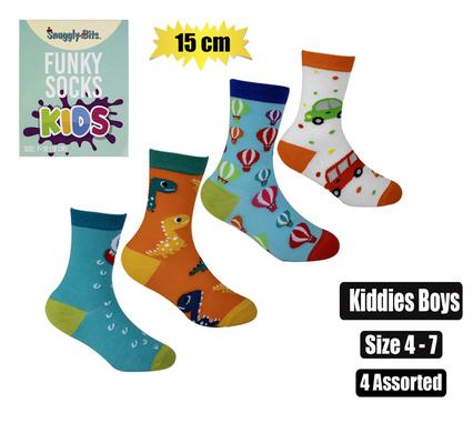 SOCKS KIDS BOYS SIZE 4-7 (15cm)
