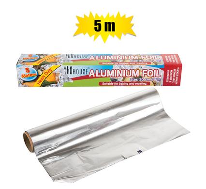 DISPOSABLE ROLL FOIL 30cmx5m  HEAVY DUTY