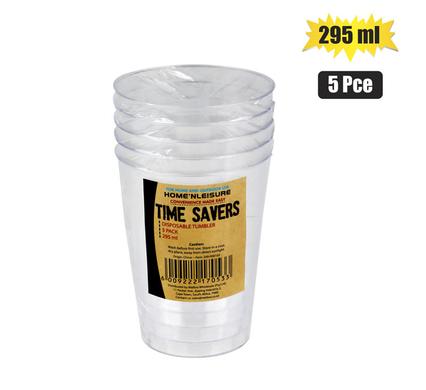 PICNIC DISPOSABLE TUMBLER 295ml 5PC