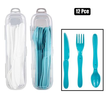 CUTLERY PL 12PCE 4KNIVES+4FORKS+4SPOONS