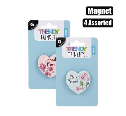MAGNET POLY FRIENDSHIP 4 ASSTD
