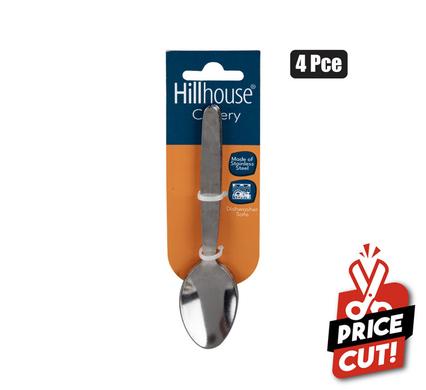 CUTLERY TEASPOONS 4PC ELOFF