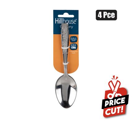 CUTLERY TABLESPOONS 4PC ROSE HILLHOUSE