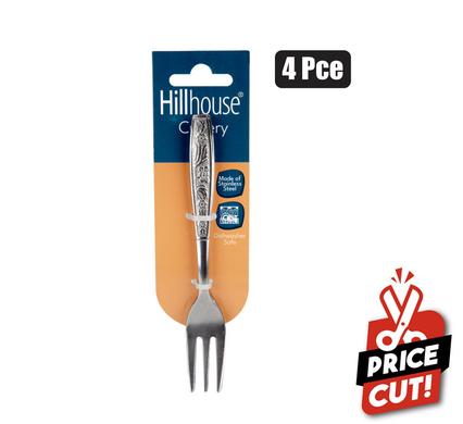 CUTLERY CAKE FORKS 4PCE ROSE HILLHOUSE