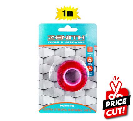 TAPE DBL-SIDED EXTREME 18x1000mm  ZENITH