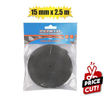 TAPE FOAM SEALING-STRIP 15mmx2.5m ZENITH