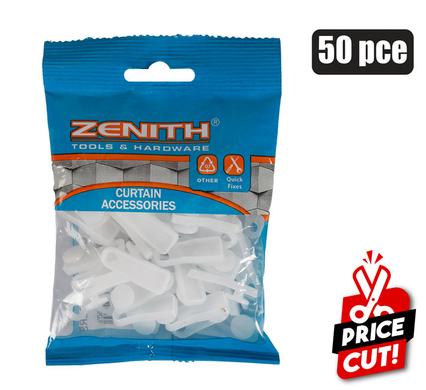CURTAIN GLIDERS PACK-50           ZENITH