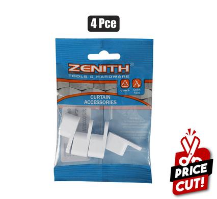 CURTAIN END-CAPS 4PCE "C"-RAIL    ZENITH