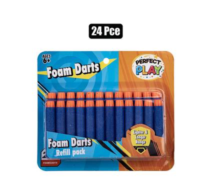 GUN REFILL FOAM DARTS 24PC