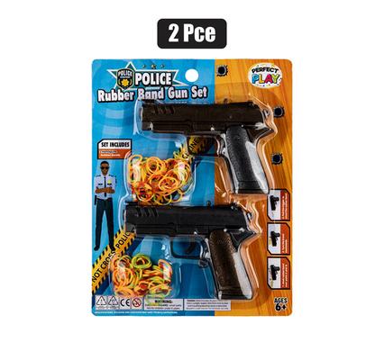 GUN HAND RUBBER BAND 2pc SET, 24x18cm