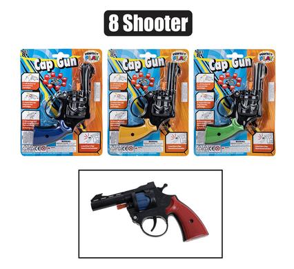 GUN HAND CAP 8 SHOT SUPER GUN