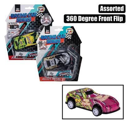 ALLOY STUNT RACER P/B BACK FLIP 360 10cm