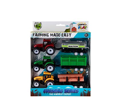 VEHICLE FARM TRACTOR SET OF 3