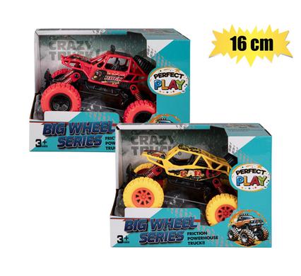 VEHICLE JEEP MONSTER FRICTION P/B 16cm