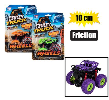 VEHICLE JEEP MONSTER BUGGY FRICTION 10cm