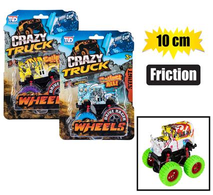 VEHICLE JEEP MONSTER BUGGY GRAFFITI 10cm