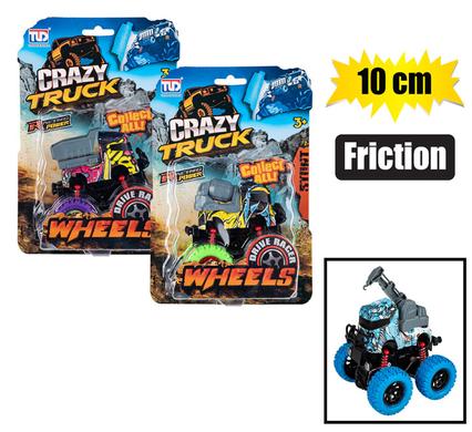 VEHICLE JEEP MONSTER CONSTRUCTION 10cm