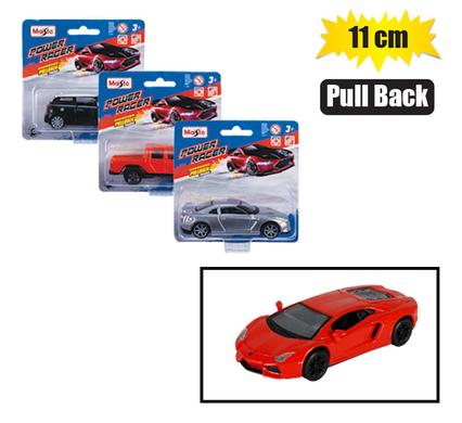 MAISTO DINKY 11cm PULLBACK ASSTD