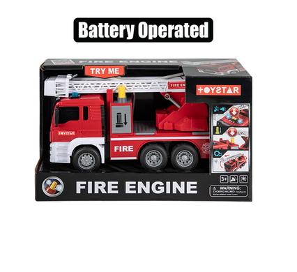 BATTERY OPERATED FIRE RESCUE TRUCK