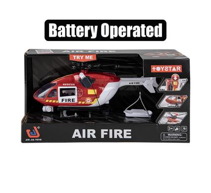 BATTERY OPERATED HELICOPTER FIRE &RESCUE