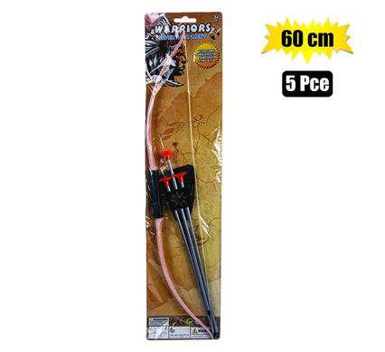BOYS PLAYSET ARCHERY 5PC INDIAN WARRIOR