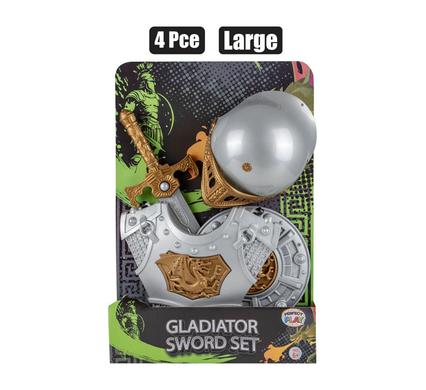 BOYS PLAYSET SWORD ROMAN GLADIATOR SET