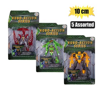 BOYS PLAYSET FIG ROBOT DRAGON 1PC 10cm