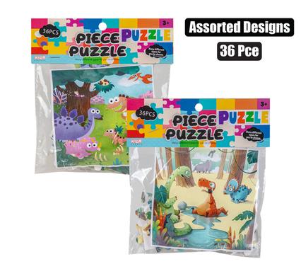 PUZZLE JIGSAW KIDS ASSTD 36PC