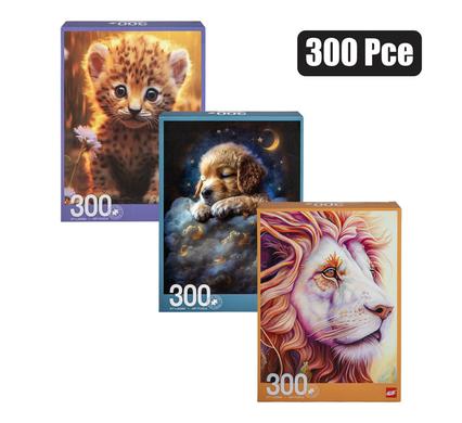 PUZZLE JIGSAW ANIMAL 300PC