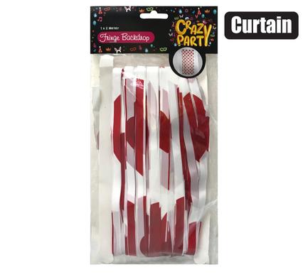 OCCASION LOVE/HEART BACKDROP CURTAIN