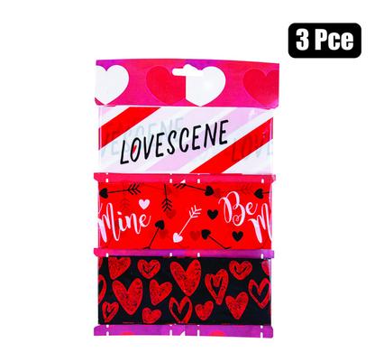 ORN OCCASION LOVE WARNING TAPE 3PC