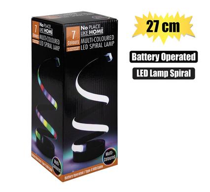 ORN LIGHT SPIRAL LAMP USB & B/O 27cm
