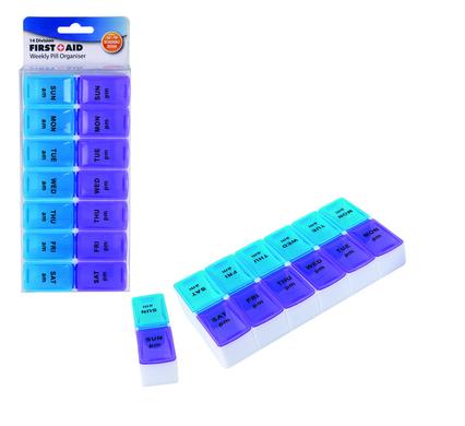 PILL-REMINDER 14-DIVISIONS DETACHABLE