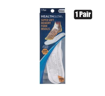 INNER SOLES 1 PAIR MEMORY FOAM