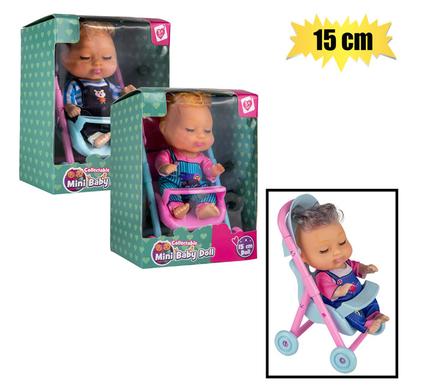 DOLL COLLECT MINI BABY 15cm