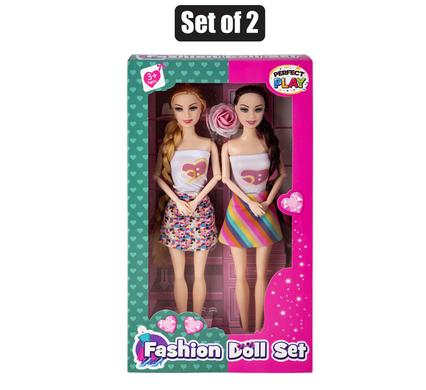 FASHION DOLL SET OF 2