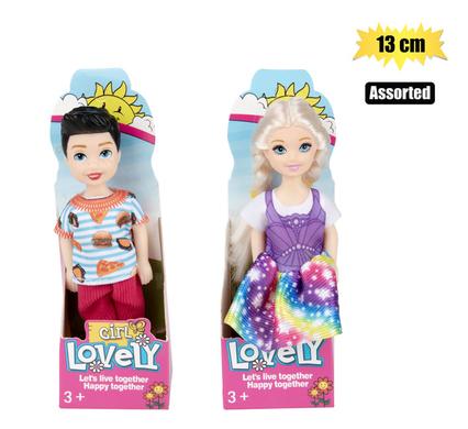 DOLL COLLECT BOY OR GIRL 13cm