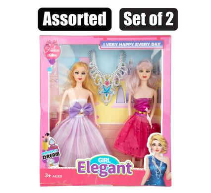 FASHION DOLL SET OF 2