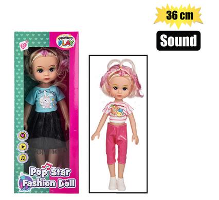 DOLL TODDLER WITH SOUND 36cm