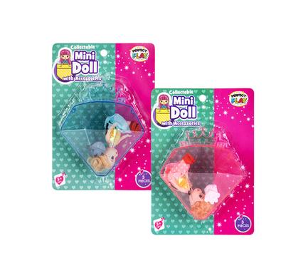 DOLL MINI COLLECT WITH PUP IN BOX