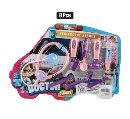 PLAY-SET DOCTOR SET 8 PIECE