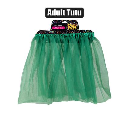 DRESS UP ADULT TUTU GREEN