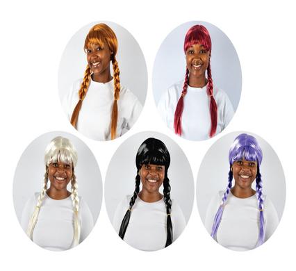 DRESS UP WIG BRAIDED ASSTD