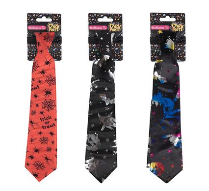 DRESS UP HALLOWEEN TIE ASSTD