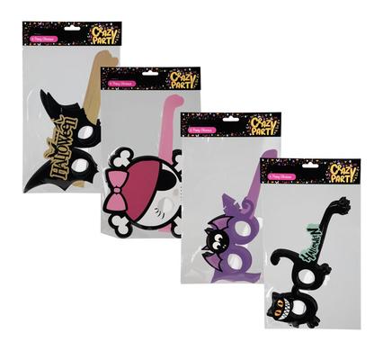 PARTY HALLOWEEN GLASSES 6PK
