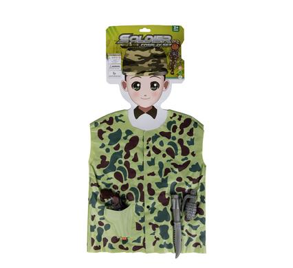 DRESS UP COSTUME MILITARY + ACCESSORIES