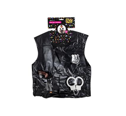 DRESS UP COSTUME POLICE + ACCESSORIES